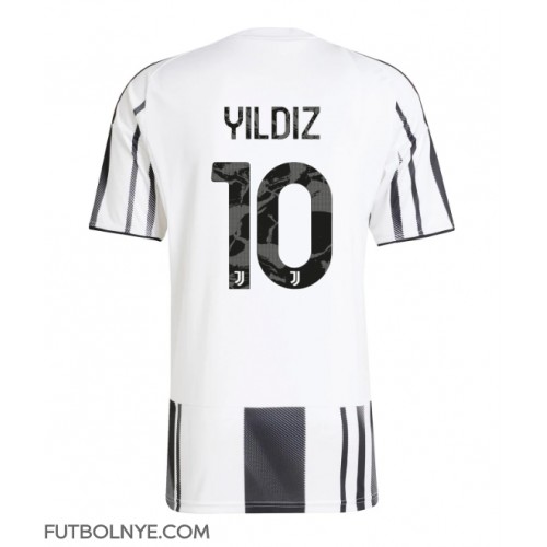 Camiseta Juventus Kenan Yildiz #10 Primera Equipación 2025-26 manga corta